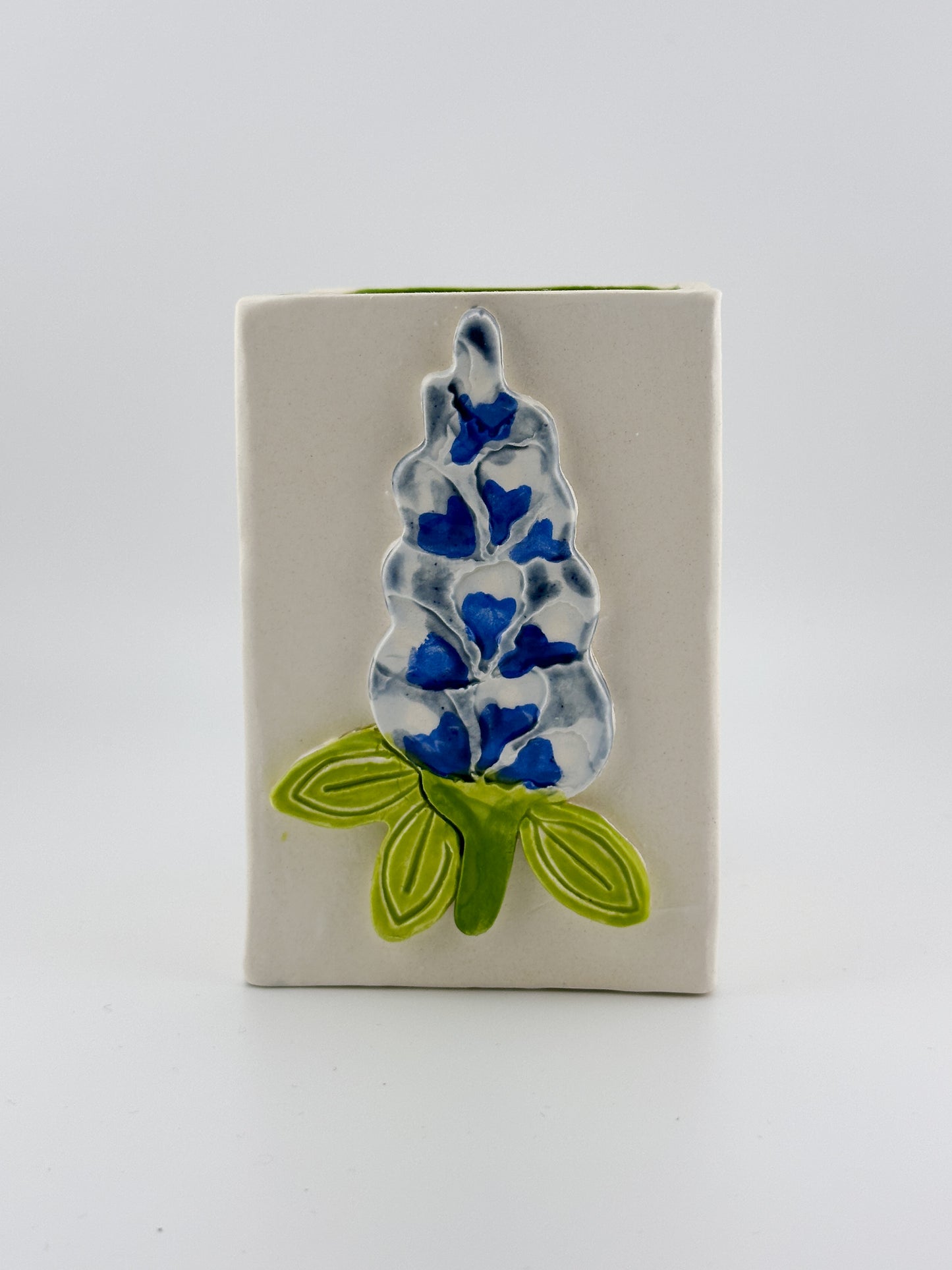 Square Vase / Bluebonnet / Desk Pen Holder
