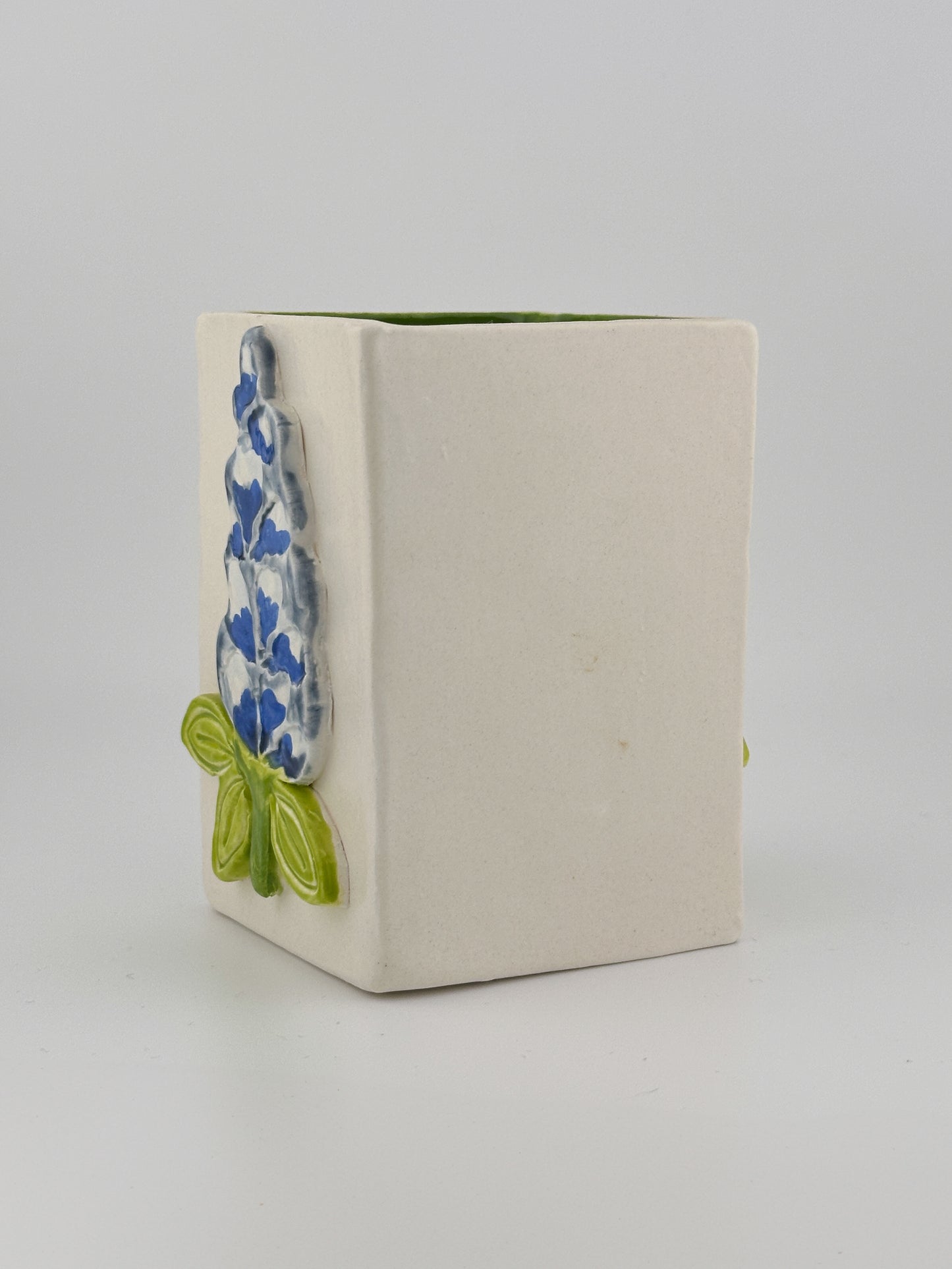 Square Vase / Bluebonnet / Desk Pen Holder
