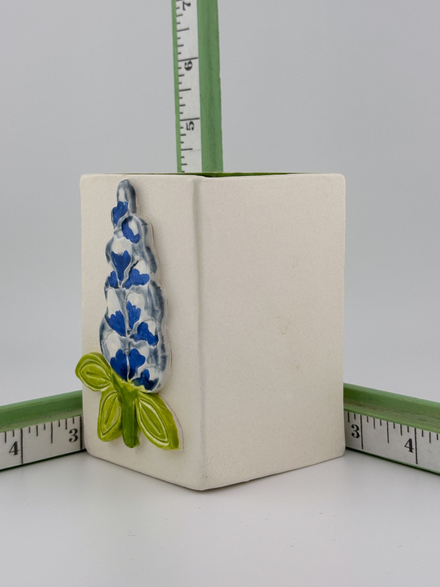 Square Vase / Bluebonnet / Desk Pen Holder