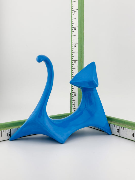 Modern Cat / Blue / Left