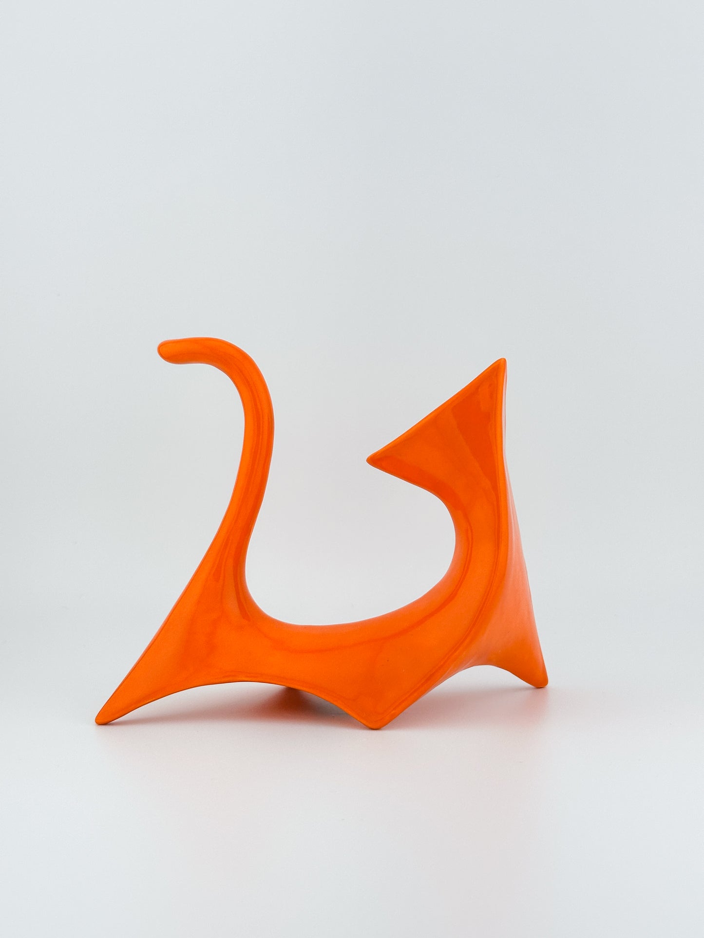 Orange Modern Cat