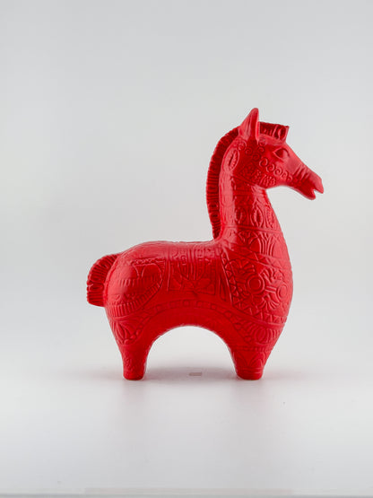 Contemporary Horse / Red