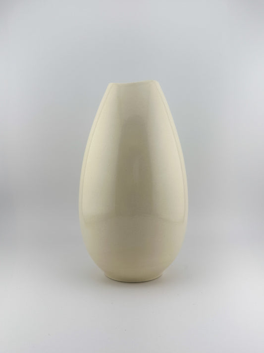 White Mid Century Modern Vase