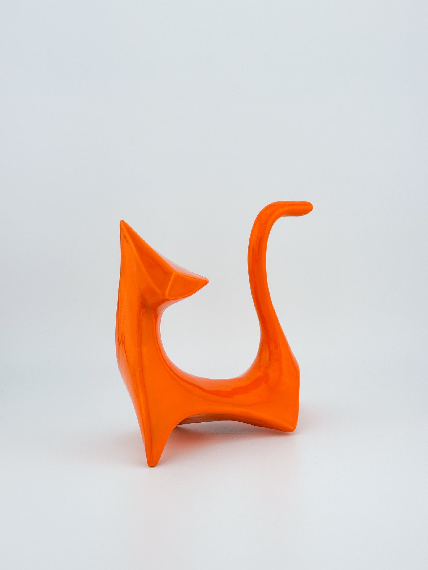 Orange Modern Cat