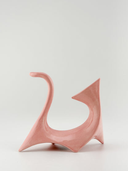 Modern Cat / Pink / Right