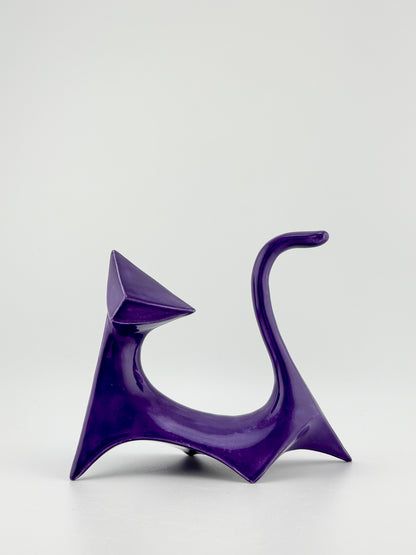Modern Cat / Purple / Right