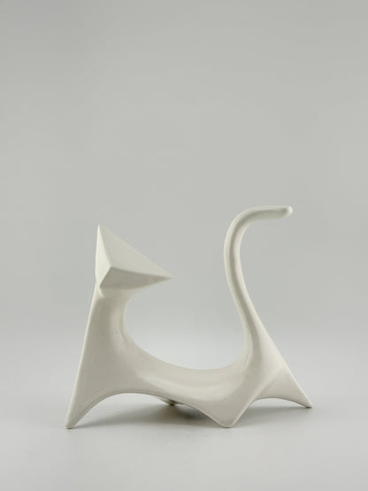 Modern Cat / White / Right