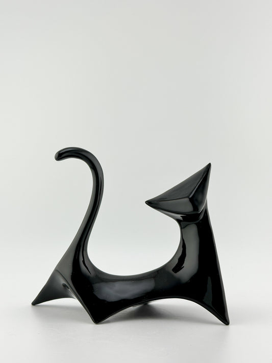 Modern Cat / Black / Left