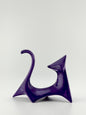 Modern Cat / Purple / Left