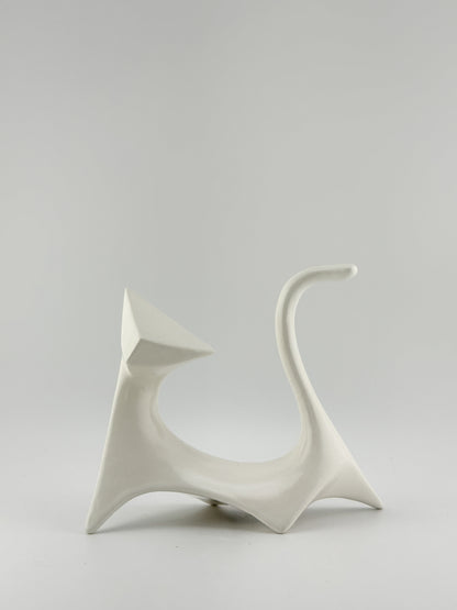 Modern Cat / White / Right