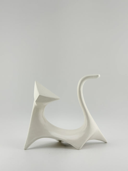 Modern Cat / White / Right