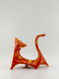 Modern Cat / Fire Orange Crystal / Right