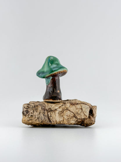 Mushroom Series 1 / Gun Metal Green / Medium