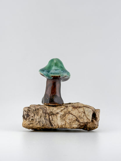 Mushroom Series 1 / Gun Metal Green / Medium