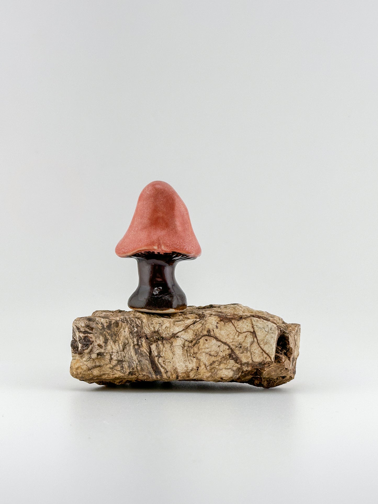 Mushroom Series 1 / Rose Quartz / Small