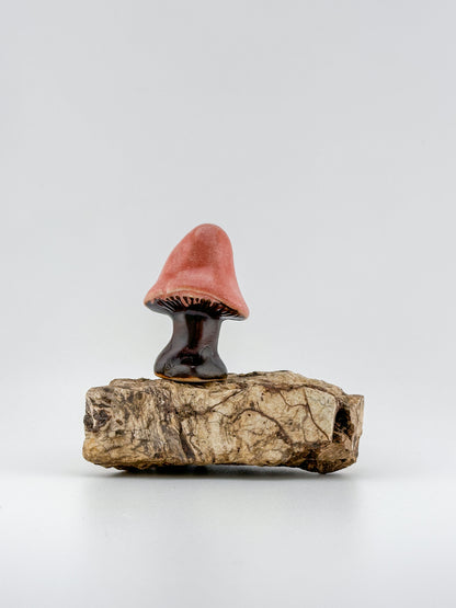 Mushroom Series 1 / Rose Quartz / Small