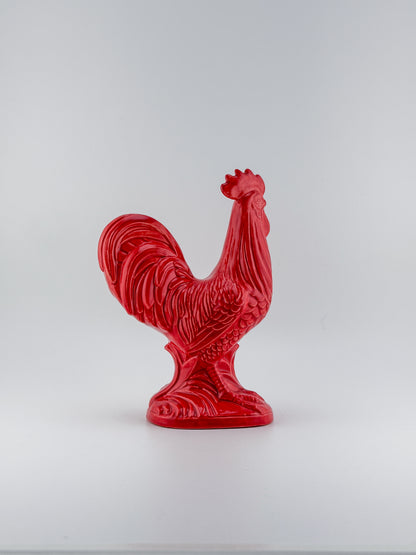 Rooster Standing Tall / Red