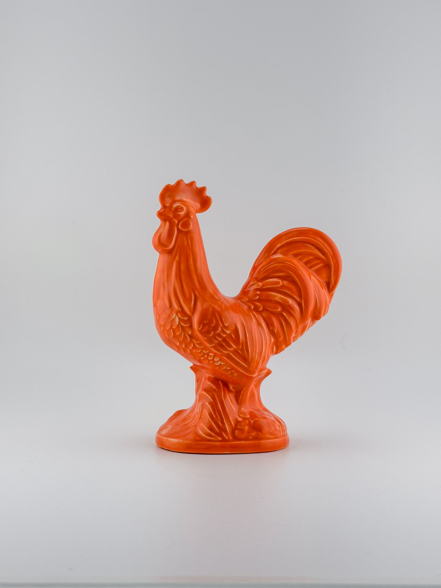 Rooster Standing Tall / Orange