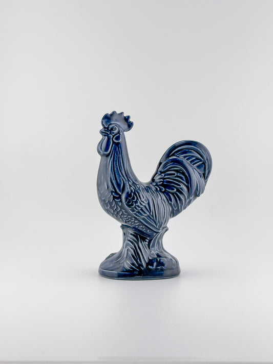 Rooster Standing Tall / Dark Blue