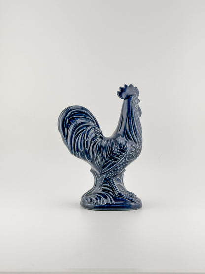 Rooster Standing Tall / Dark Blue