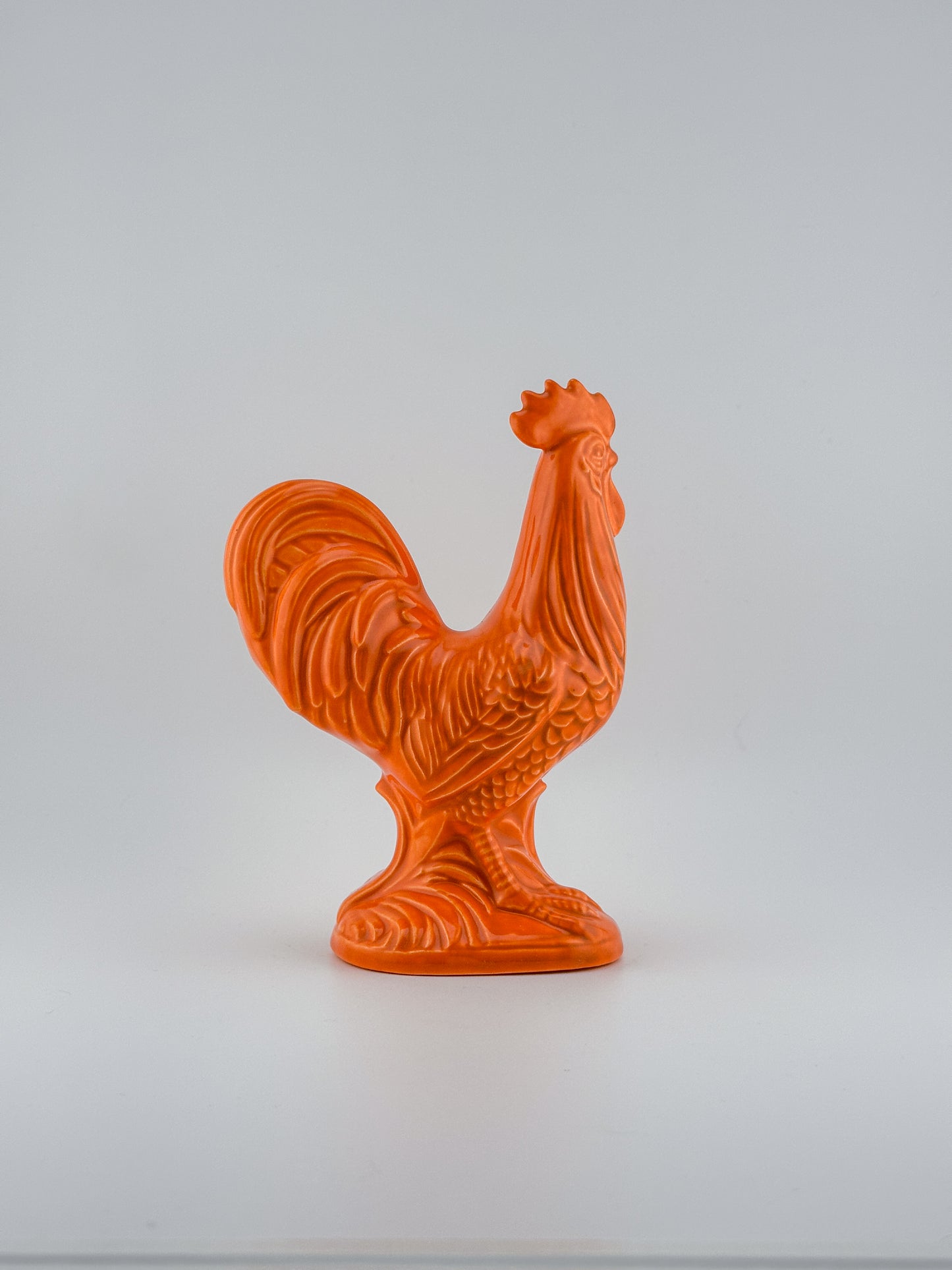 Rooster Standing Tall / Orange